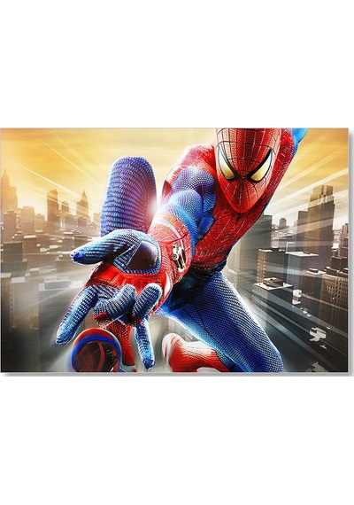 Cakasepetim The Amazing Spider-man 2 Ağ Atışı Ahşap Mdf Tablo