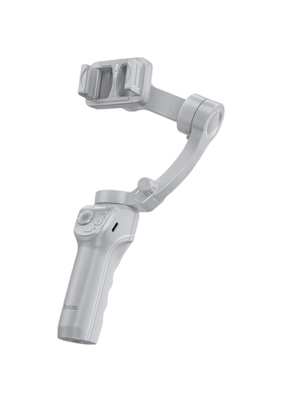 Hoco. K24 360 Derece Otomatik Yüz Takipli Tripodlu Akıllı Selfie Gimbal - Gri
