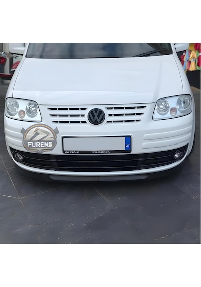 Volkswagen Caddy Mk3 2005-2010 Uyumlu H Lip Esnek Ön Lip 2 Parça Karlık Ön Ek Tampon Altı Dill