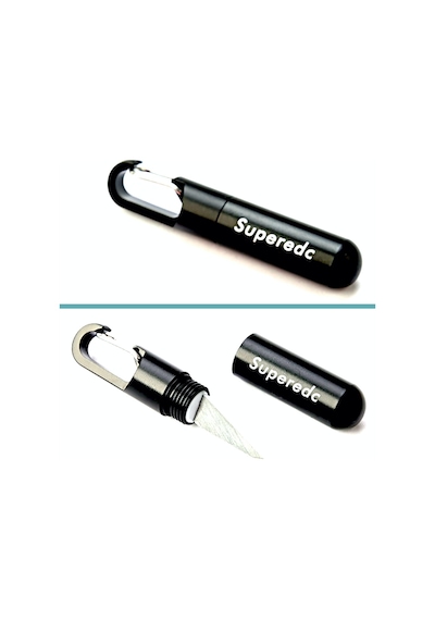 Omeniv Siyah Kapsül Kamp Çakı Kamp Bıçak Maket Kamp Bıçağı Anahtarlık Outdoor Çok Renkli