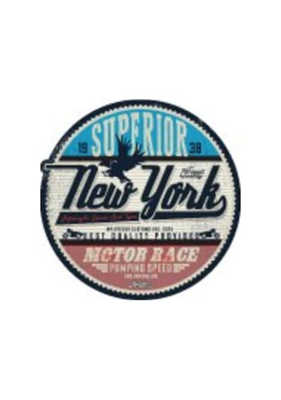 Vtr22 New York Motor Yarisi Yazili Etiket
