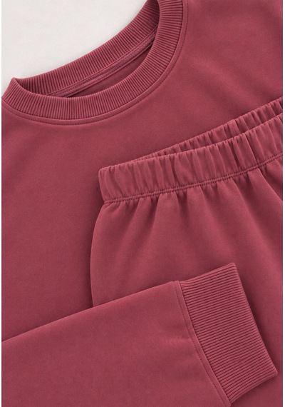 Cigit Sweatshirt Takım 2-8 Yaş Antik Pembe
