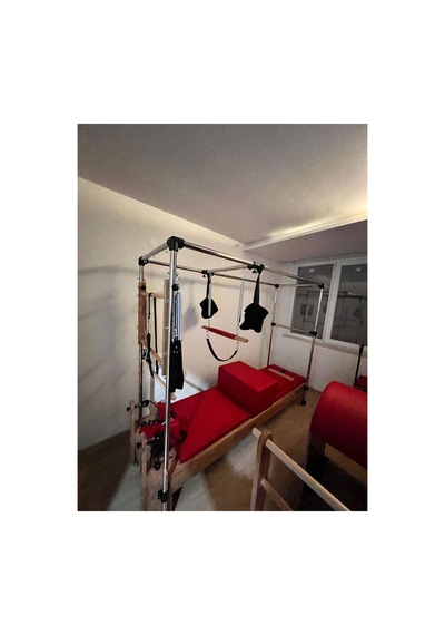 Combo Cadillac Reformer Kırmızı Renk 1. Sınıf Kayın Ağacı