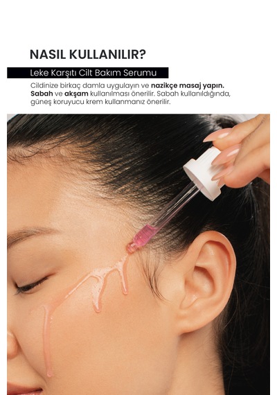 Aydınlatıcı Serum Cilt Tonunu Eşitleyen Ve Koyu Leke Görünümünü Azaltan Etkili Formül-30ml