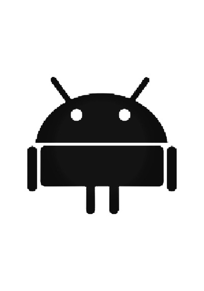 Midget Droid Oto Sticker 20 Cm