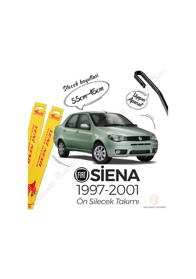 Fiat Siena Muz Silecek Takımı 1998-2002 İnwells