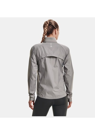 Under Armour Kadın Ua Run Insulate Hybrid Mont Gri