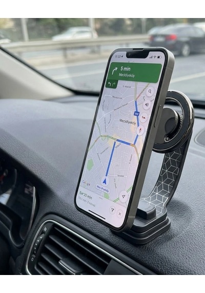 Mey İthalat Araç İçi Manyetik Telefon Tutucu Katlanabilir Navigasyon Standı