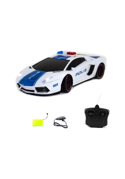 1:16 Uzaktan Kumandalı Polis Arabası Lamborghini Aventador Sarjlı