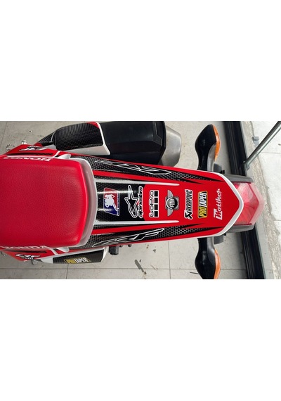 Honda CRF 250 L Karbon Kırmızı Racing Tasarım Sticker Etiket Mode