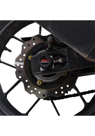 Gp Kompozit Honda Cb750 Hornet 2023-2026 Uyumlu Aks Koruma Takoz Seti Siyah
