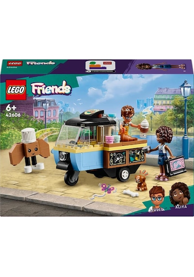 LEGO® Friends Mobil Pastane 42606 6+ Yaratıcı Oyuncak Yapım Seti - 125 Parça