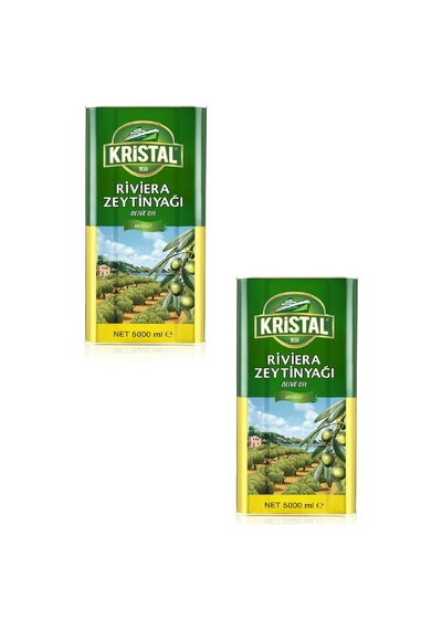 Riviera Zeytinyağı 5 L Teneke X 2 Adet