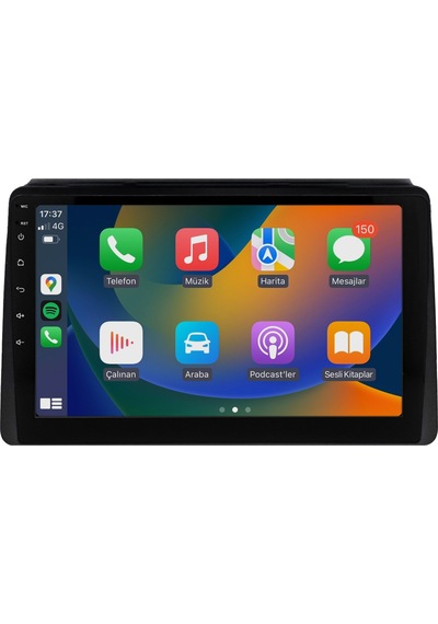 Dacia Yeni Duster Android 2gb/32gb Multimedya 2018 2024 10 İnc Hd