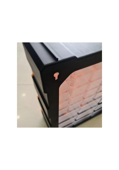 Asrın Plastik Super Bag Mono Blok Çekmeceli Organizer 39'lu Büyük Boy Genel