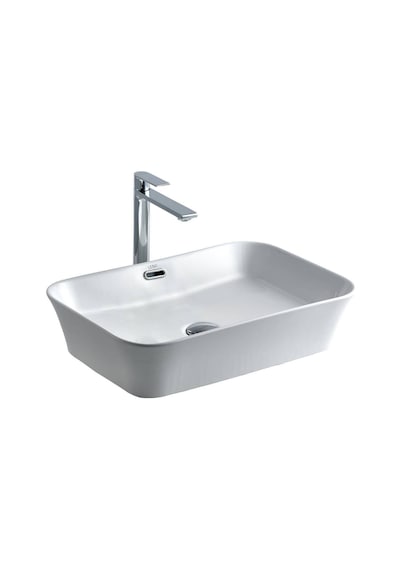 Lena - Tezgah Üstü Porselen Lavabo - E-4160 Beyaz