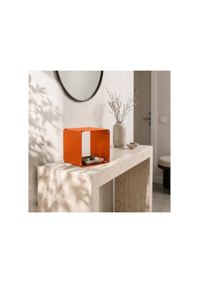 Node Modüler Metal Masaüstü Organizer Çok Amaçlı Düzenleyici Tekli Modül 16x16 Cm Turuncu - 943943374 Turuncu