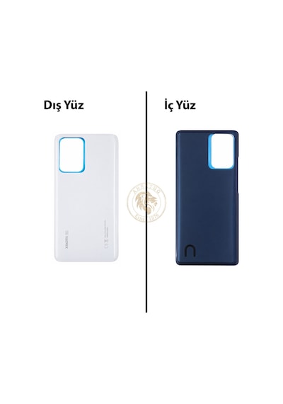 Xiaomi Mi 11t Pro Ay Işığı Beyazı Uyumlu Arka Kapak Beyaz