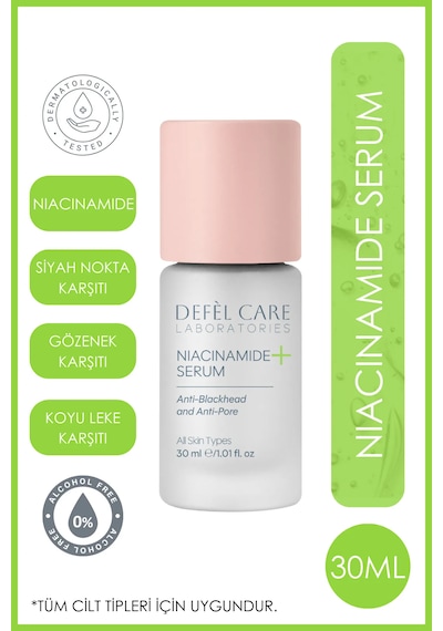 Niacinamide Serum Siyah Nokta Gözenek Ve Koyu Leke Karşıtı