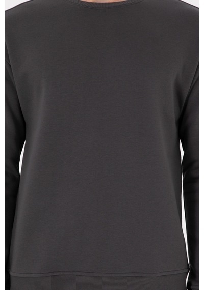 U.S. Polo Assn. Erkek Comfort Fit Bisiklet Yaka Antrasit Sweatshirt 50293438-VR006