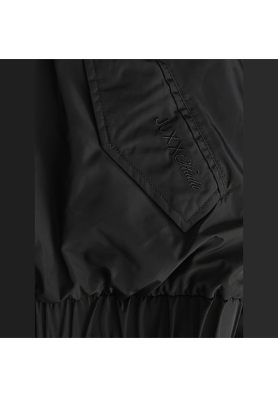 Jack & Jones Kadin Beyzbol Yaka Uzun Kollu Bomber Ceket - Bree - 12299835 Siyah