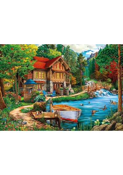 Ks Games 1500 Parça Weekend Retreat Puzzle