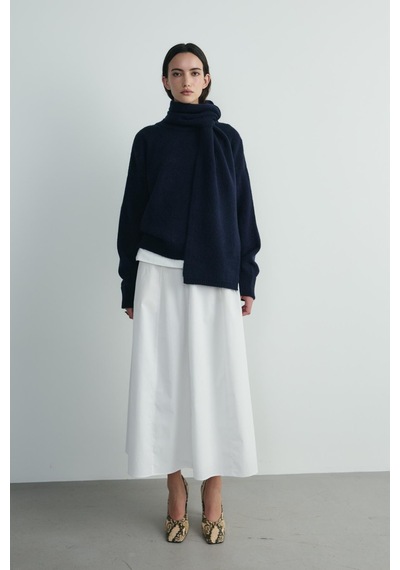 Suud Collection Lacivert Bella Oversize Kazak