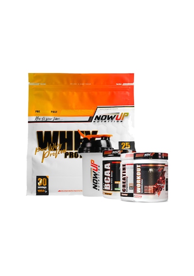 Spor Tutkunları Paketi Whey Protein, Pre-workout, Kreatin, Bcaa Ve Shaker Karışık