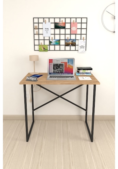Bofigo 60x90 Cm Çalışma Masası Bilgisayar Masası Çam Açık Kahverengi Bofigo 60x90 Cm Çalışma Masası Bilgisayar Masası Çam Açık Kahverengi