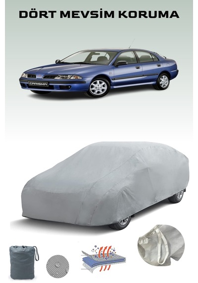 Gri Mitsubishi Carisma Araba Brandası, Oto Örtüsü, Araba Çadırı Gri