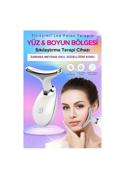 Yüz Ve Boyun Ems Cilt Bakım Güzellik Cihazı Gıdık, Sarkma, Kırşıklık