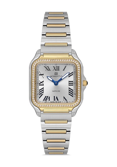 Momentus Ss348t-02sg Kadın Kol Saati Metalik
