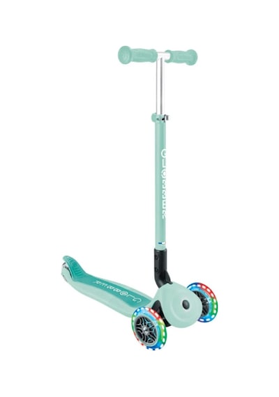 Globber Go Up Active Işıklı Scooter - Koyu Mint