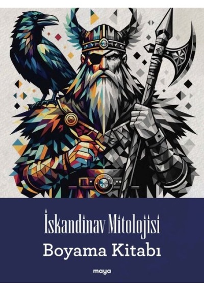 İskandin Mitolojisi Boyama Kitabı
