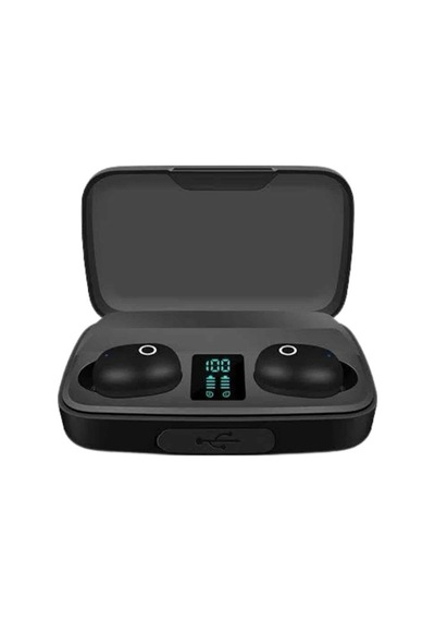 Kablosuz - 724 - Bluetooth Kulaklık Android Ve İos Uyumlu Led - Csmo-tex - Göstergeli Powerbankli