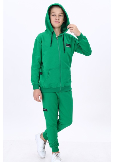 Toontoy Kids Toontoy Erkek Çocuk Eşofman Takım Çimen Yeşili