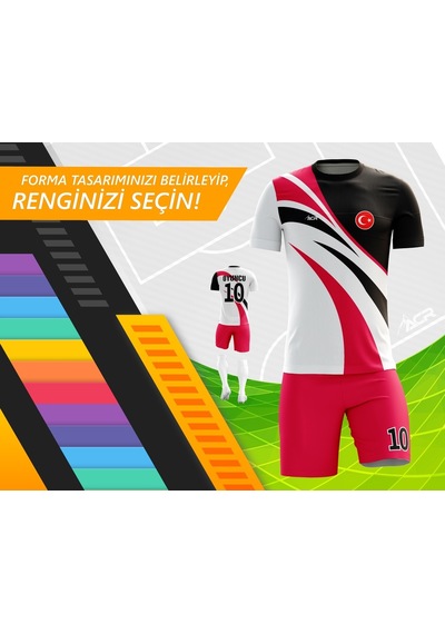 Acr Giyim Kişiye Özel Futbol Forması - Dizayn : Lale