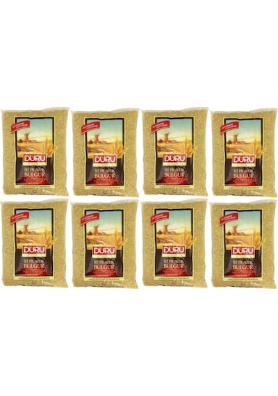 Duru İri Pilavlık Bulgur 8 x 1 KG