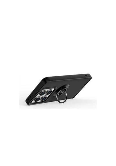 Xiaomi Mi 14t Montreal Yüzüklü Silikon Kapak - Lacivert 0.2M-Çok Renkli