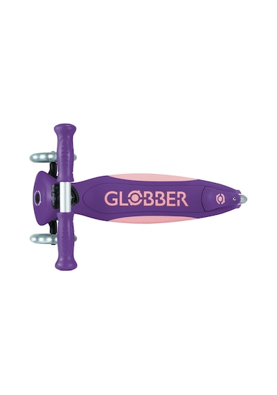 Globber Elite Deluxe Işıklı Scooter - Koyu Mor Mor