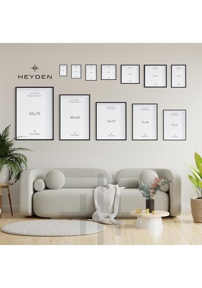 Limu Ahşap Çerçeve Fotoğraf, Poster Ve Özel Anılar İçin Dekoratif Çerçeve Beyaz, 20x20