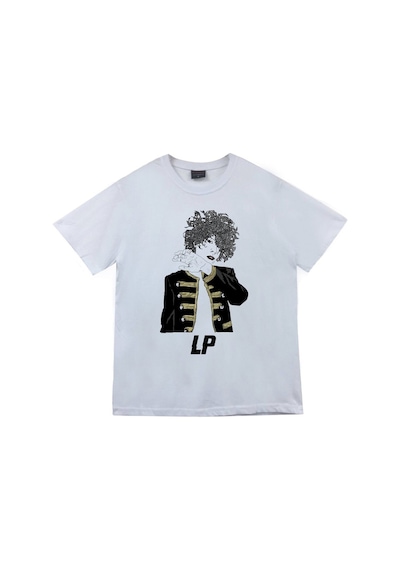 Stoned&Fame Lp Müzik Grubu Baskılı Unisex %100 Pamuk Beyaz T-shirt Beyaz