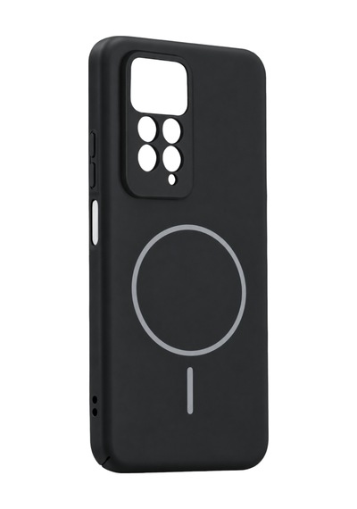 Xiaomi Redmi Note 11 Pro Mika Pc Magsafe Kapak - Siyah Çok Renkli
