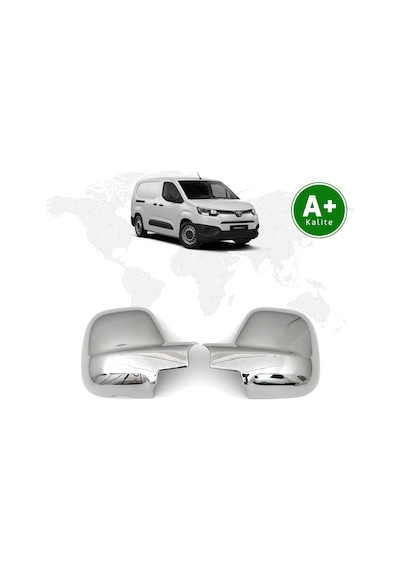 Toyota Proace Cıty Panelvan Krom Ayna Kapağı 2019 Model Ve Sonrası