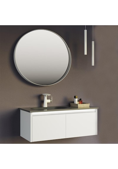 Orka Lisbon 90 Cm Mdf Mat Beyaz Banyo Dolabı Takımı Beyaz Orka Lisbon 90 Cm Mdf Mat Beyaz Banyo Dolabı Takımı Beyaz