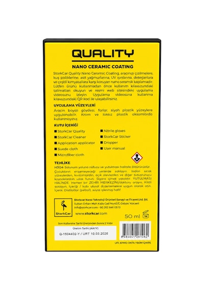 Storkcar Quality Nano Ceramic Coating 10h 50ml