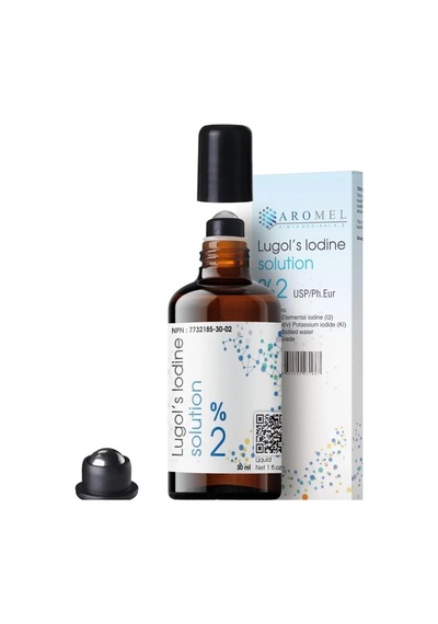 İyot Kafesi Lügol Yüzde İki 30 Ml Sürülebilir Roll-on Başlıklı Cam Şişe