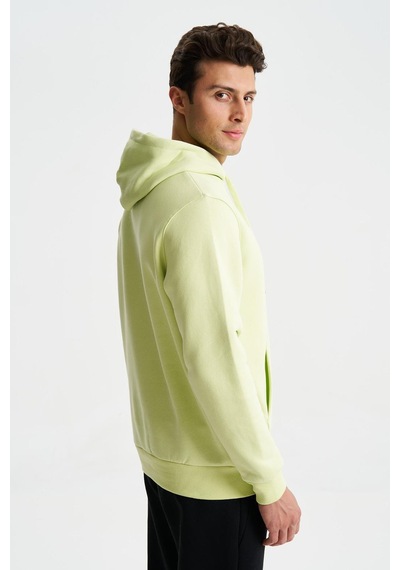 AR-MA Arma Şık Erkek Regular Fit Basic 3 İplik Şardonlu Kanguru Cepli Kapüşonlu Sweatshirt 001