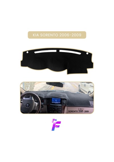 Kıa Sorento 2006-2009 Araca Özel Torpido Örtüsü Ön Göğüs Kılıfı Tam Koruma Oto Aksesuar Td7 Torpido Halısı