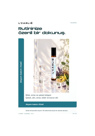 L'carlıe Calmoris Rahatlatıcı Aromatik Bakım Roll-on 10 Ml